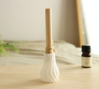 Geometric pattern aroma essential oil diffuser 3D model