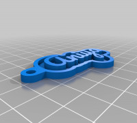 My Customized Key Chain with your personal name 3D model