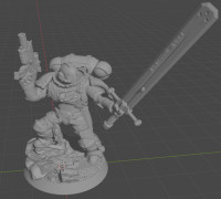 Executioner Power Sword 3D model
