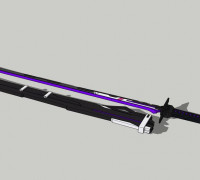 Sword 003 3D model