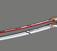 Sword 002 3D model