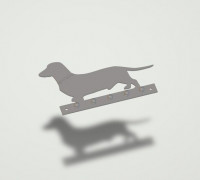 dog perches 3D model