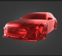 Audi RS6 3D model