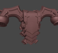 Future Butcher Backpack 3D model