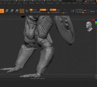 Mass effect Collector statue 3D model