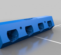 Milwaukee M12 Battery Mount 3D model