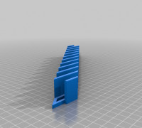 Blu Ray Interconnectable Wall Mount 3D model