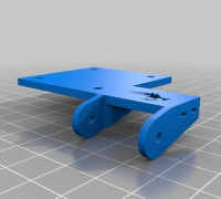 Ender 3 Z Cable Chain Bracket 3D model