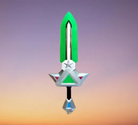 Arcade Riven Sword 3D model