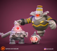 duskull evolutions 3D model
