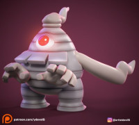 Dusclops pokemon 3D model