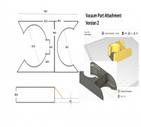 Updated Vacuum Part Holder 3D model