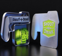 Shoot and Drink Game 3D model