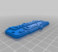 Excelencia es Limpieza 3D model