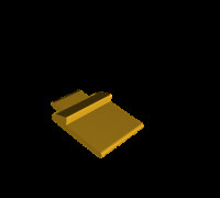 Dewalt battery to Einhell machine adapter 3D model