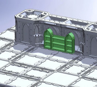 Rack zone mortalis 28mm 3D model