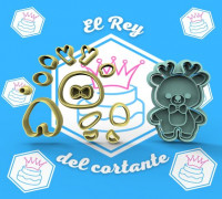 christmas contants 3D model