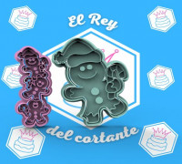 christmas contants 3D model