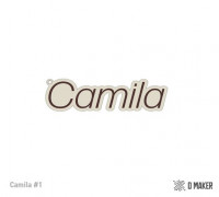 Camila Keyring 3D model