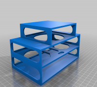 TP Link Switch Rack 3D model