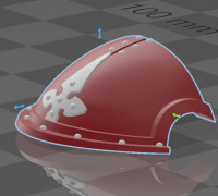 Missile Chicken System W/built in Shoulder Pads 3D model