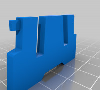 Fury Keyboard leg 3D model