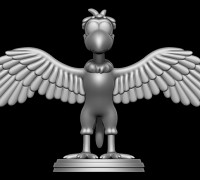 Monty - Smurfs 3D model