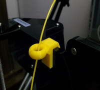 Anet A8 Prusa i3 Simple filament guide (Horizontal) 3D model