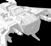Lightning tank hunter 3D model