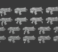 Tactical Rivetgun 3D model