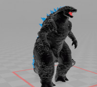 Godzilla 1 3D model