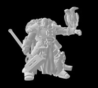 Inquisitor Coteaz Demonhunter 3D model