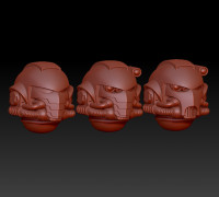 Space Engineer`s Helmets 3D model