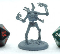 Skeleton King - Tabletop Miniature 3D model