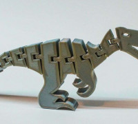 Flexi-Velociraptor 3D model