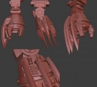 Undying Machine Claw 3D model