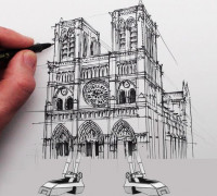 Imperial walking cathedral 3D model