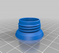 Minipainting Bottle Cap Adapter 3D model