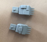 Transformers G1 Predaking Fists 3D model