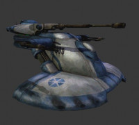 star wars AAT 3D model