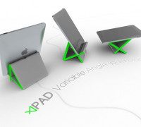 Apad | Variable Angle Ipad Dock 3D model