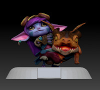 Sad Dragon Trainer 3D model