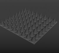 Acoustic panel 3D model