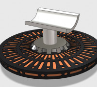 LIGHTSABER STAND 3D model