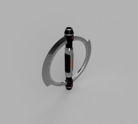 Trilla Second Sister Lightsaber 3D model