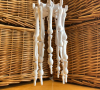 Fingerbone Windchime 3D model