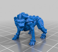 Enforcer Robot Dog 3D model