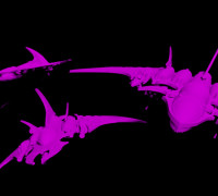 Evil Space Elf Jump Jets 3D model