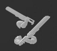 Heavy ChainBlades 3D model