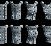 Pteruges 3D model